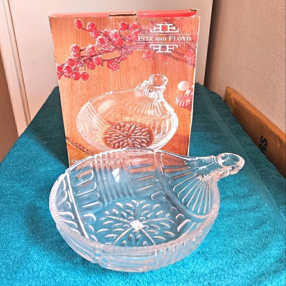 Fitz and Floyd ornamental bowl 9"